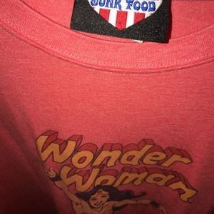Junk Food Clothing Tops - Wonder Woman T-Shirt Junk Food Clothing Tops - Wonder Woman T-Shirt